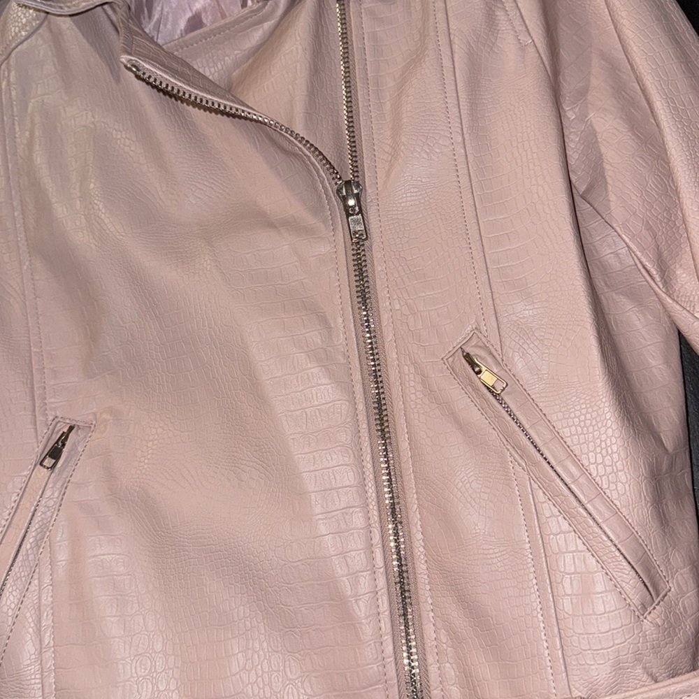 Zenana Faux Leather Moto Jacket - Picture 6 of 11